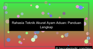 ayam aduan teknik akurat