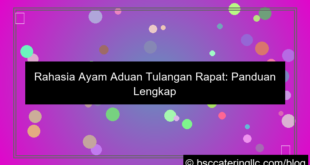 ayam aduan tulangan rapat