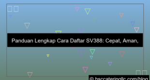 cara daftar sv388