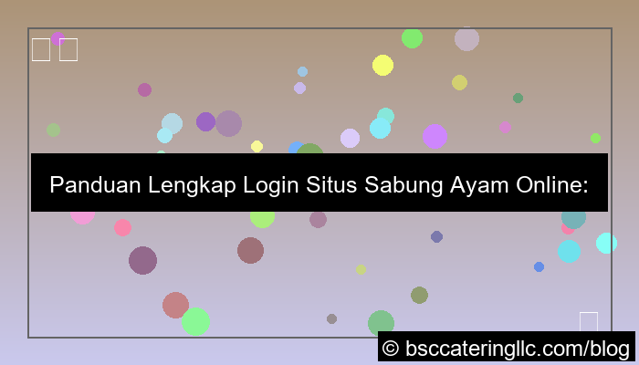 cara login situs sabung ayam