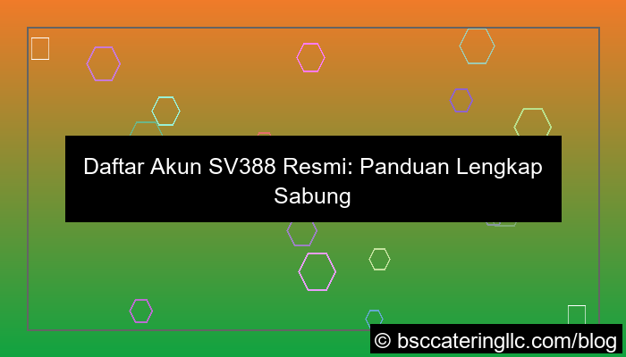 visual daftar akun sv388
