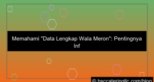data lengkap wala meron