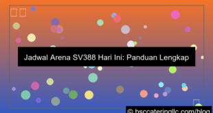 grafik jadwal arena sv388