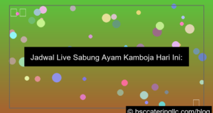 jadwal live sabung ayam cambodia