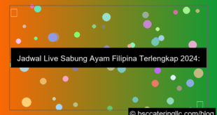 gambar jadwal live sabung ayam filipina