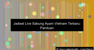 jadwal live sabung ayam vietnam
