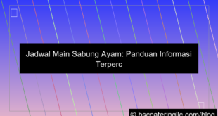 jadwal main sabung ayam