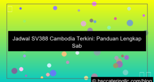 jadwal sv388 cambodia