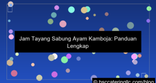 jam tayang sabung ayam cambodia