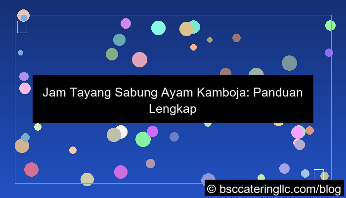 jam tayang sabung ayam cambodia