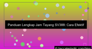 visual jam tayang sv388