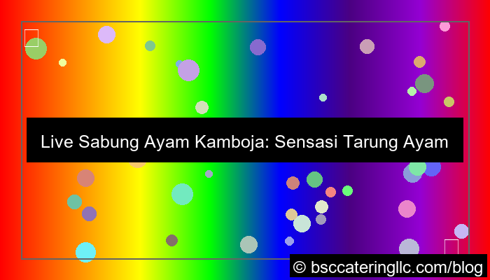 live sabung ayam cambodia