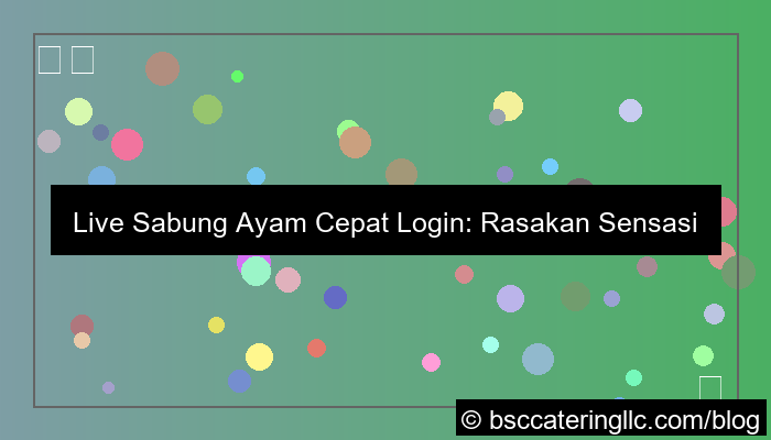 visual live sabung ayam cepat login