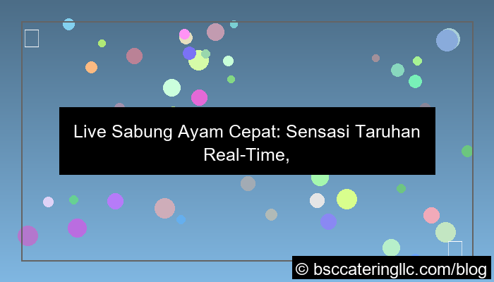 live sabung ayam cepat