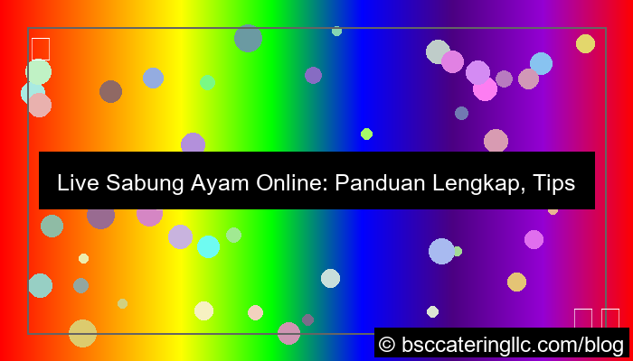 live sabung ayam online