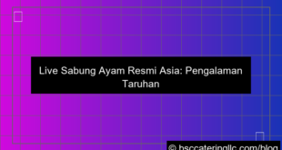 live sabung ayam resmi asia
