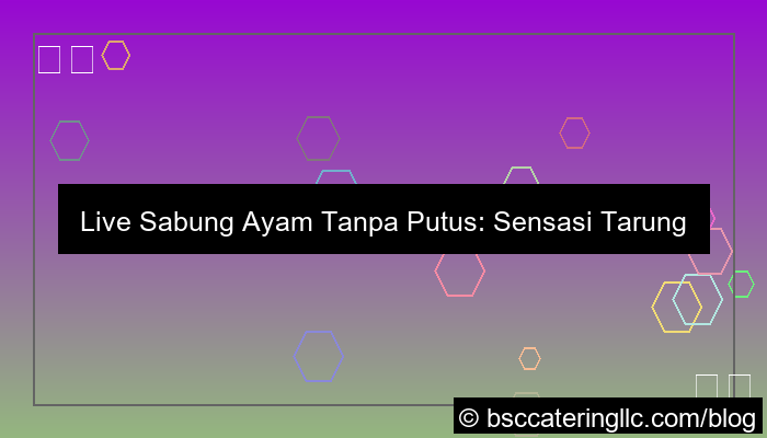 grafik live sabung ayam tanpa putus