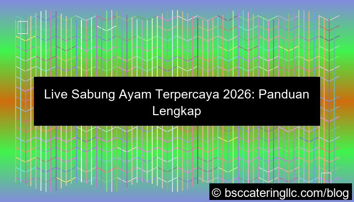 live sabung ayam terpercaya 2026