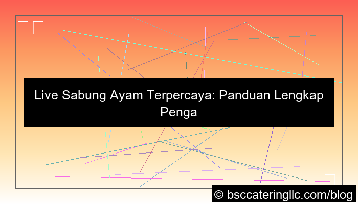 live sabung ayam terpercaya
