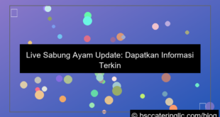 live sabung ayam update