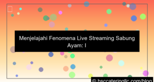 live streaming sabung ayam