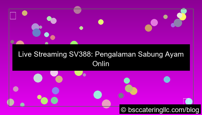 grafik live streaming sv388