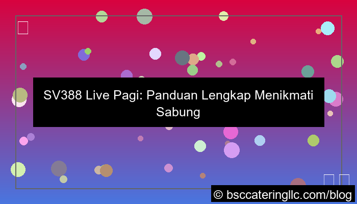 live sv388 pagi