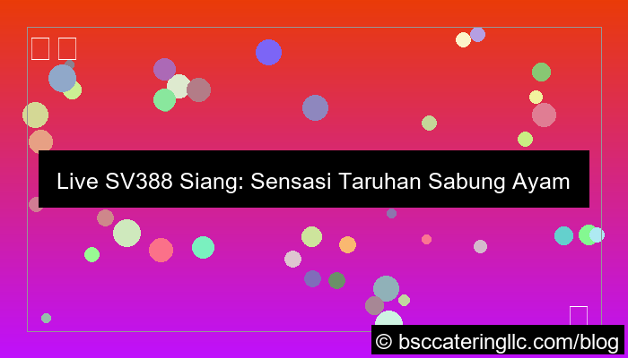 live sv388 siang