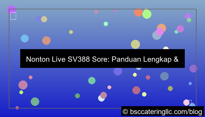 live sv388 sore