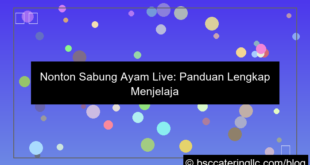 gambar nonton sabung ayam live