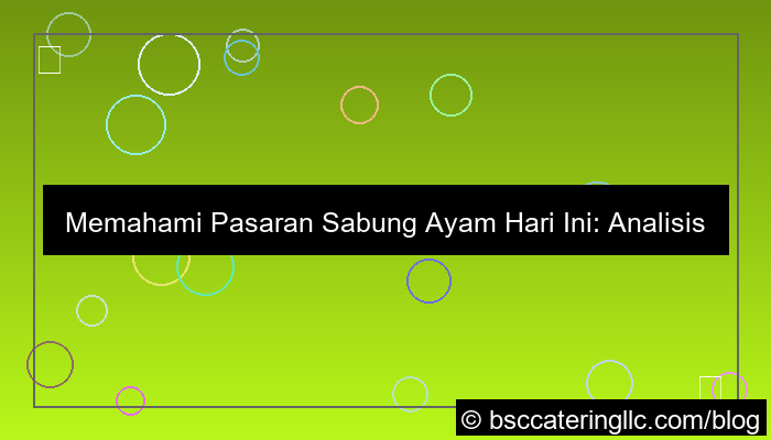 pasaran sabung ayam hari ini