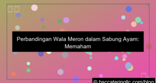 desain perbandingan wala meron