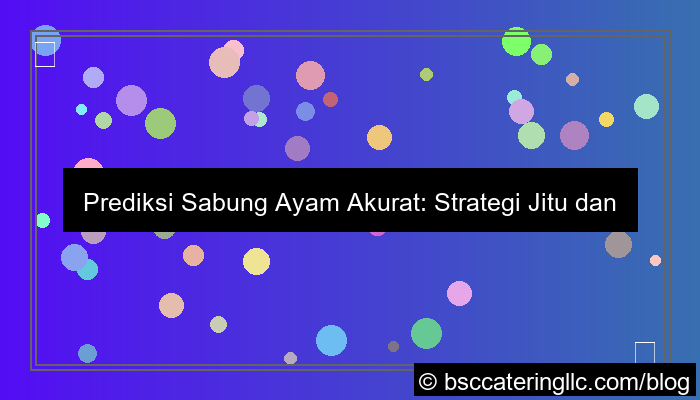 desain prediksi sabung ayam