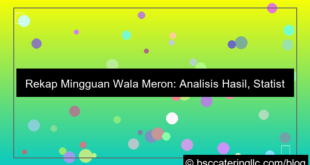 rekap mingguan wala meron