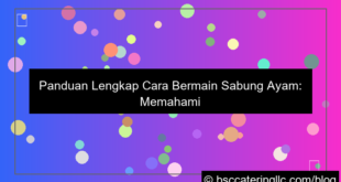 sabung ayam cara bermain