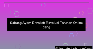 ilustrasi sabung ayam ewallet