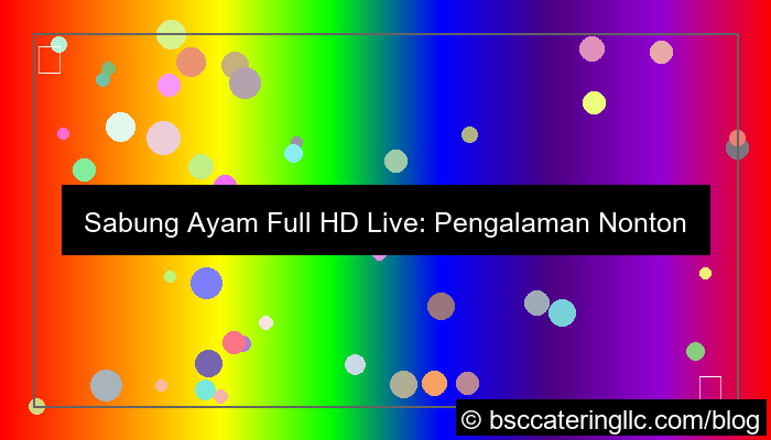sabung ayam full hd