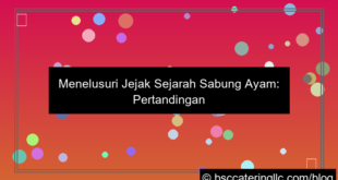 visual sabung ayam histori pertandingan