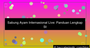 desain sabung ayam internasional live