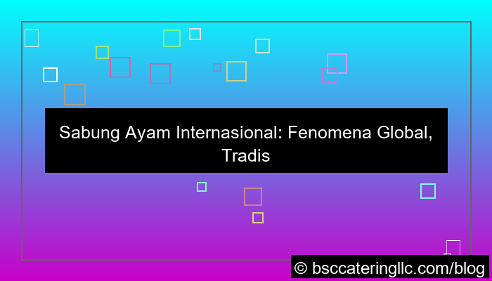 grafik sabung ayam internasional
