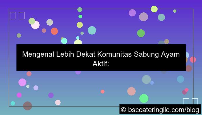 sabung ayam komunitas aktif