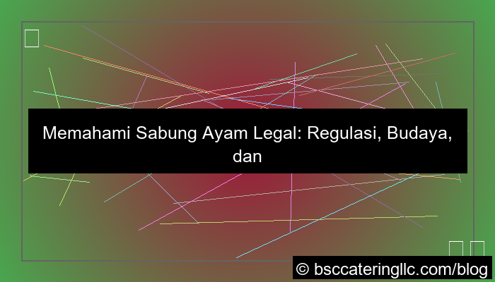 desain sabung ayam legal