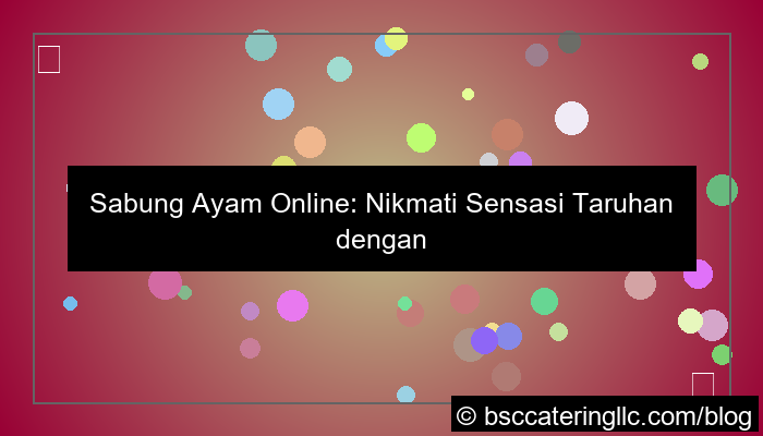 grafik sabung ayam minimal deposit