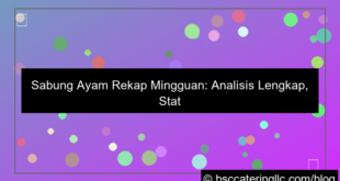 grafik sabung ayam rekap mingguan
