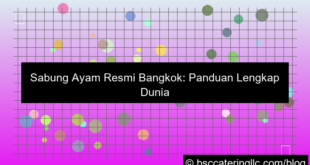 sabung ayam resmi bangkok