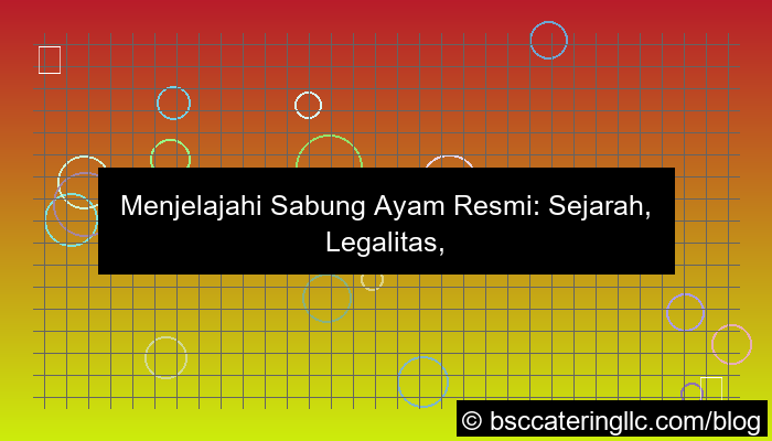 sabung ayam resmi