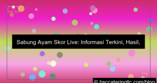sabung ayam skor live