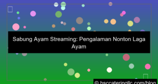 gambar sabung ayam streaming