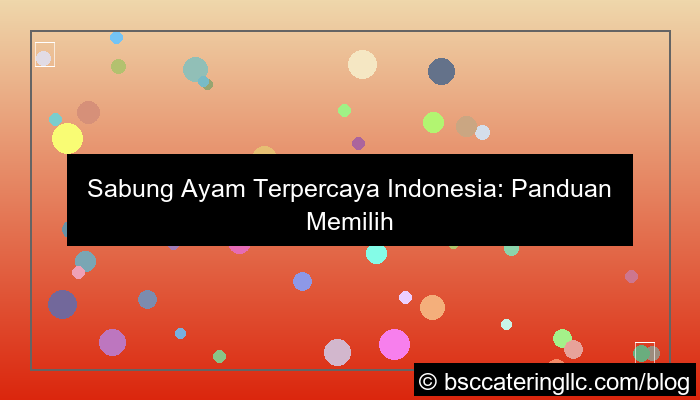 sabung ayam terpercaya indonesia