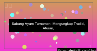 visual sabung ayam turnamen